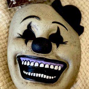 Cool dark clown foam mask